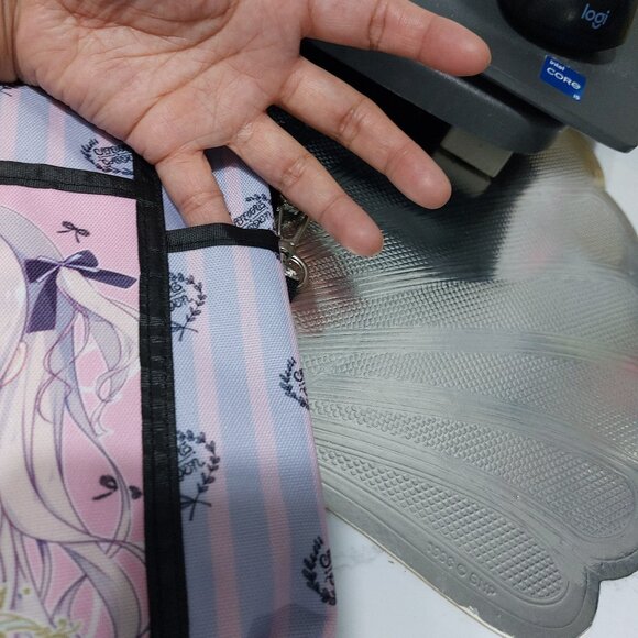 Sexy Anime Girl Miyu Miyasaka Small Thin Messenger Bag Adjustable Straps - Picture 8 of 16